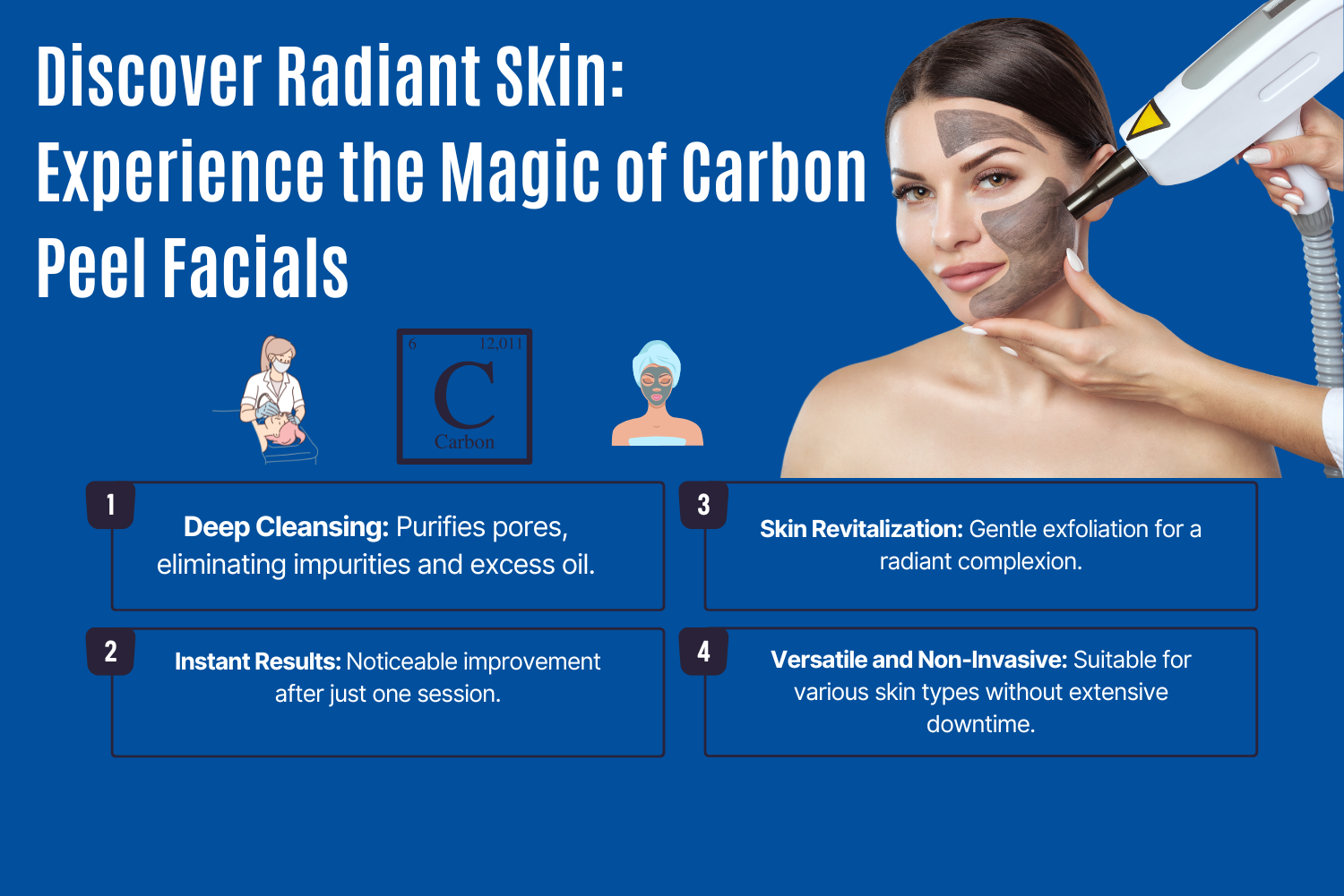Discover Radiant Skin Experience the Magic of Carbon Peel Facials